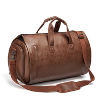 Leather Weekender Duffle